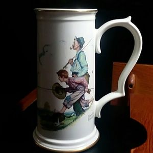 Norman Rockwell Stein